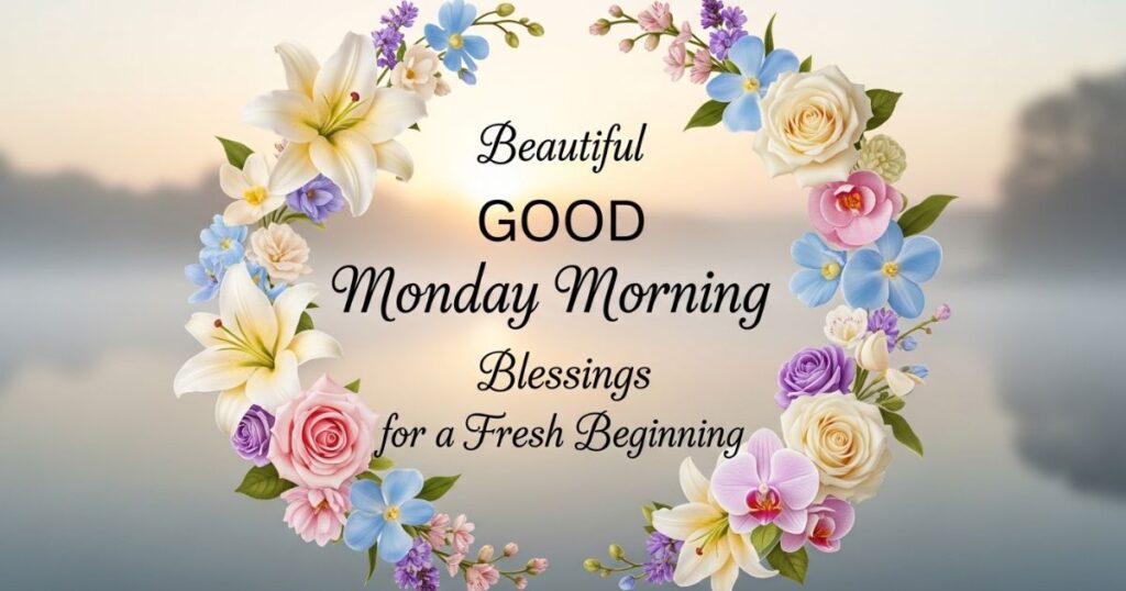 Beautiful Good Monday Morning Blessings for a Fresh Beginning