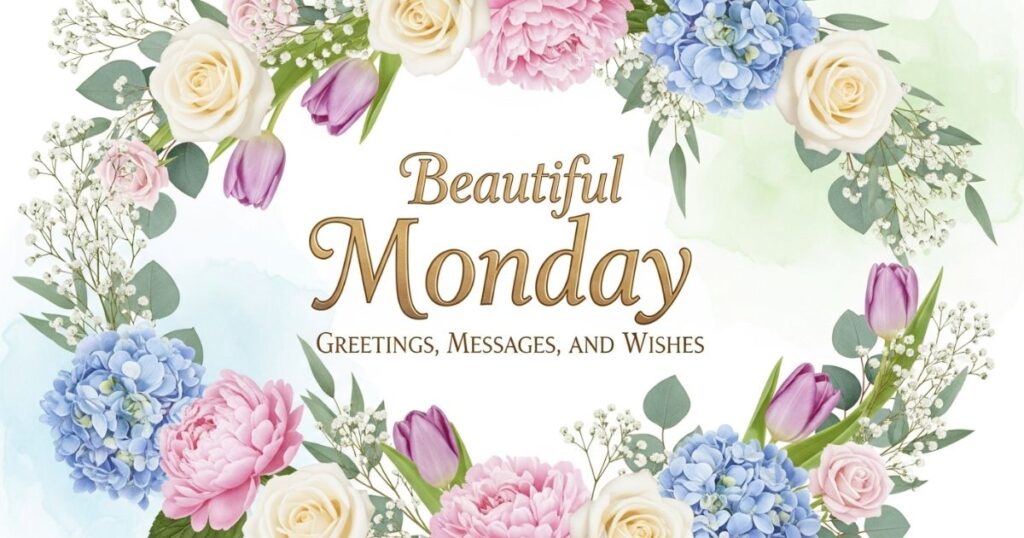 Beautiful Monday Greetings, Messages, and Wishes