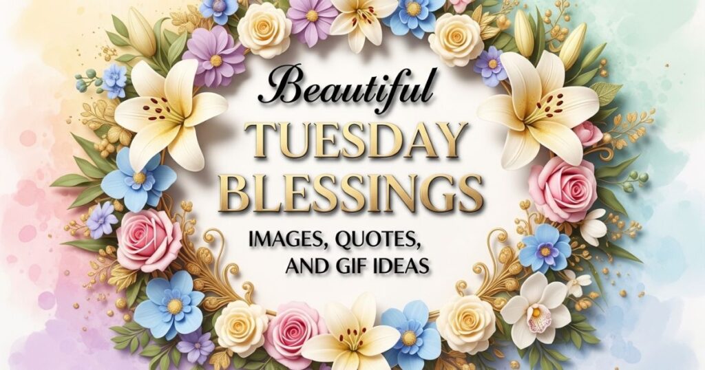 Beautiful Tuesday Blessings Images, Quotes, and GIF Ideas