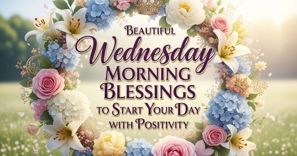 Beautiful Wednesday Morning Blessings to Start Your Day with Positivity