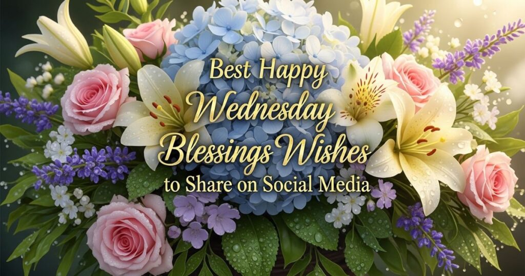 Best Happy Wednesday Blessings Wishes to Share on Social Media