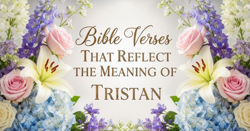 Bible Verses That Reflect the Meaning of Tristan