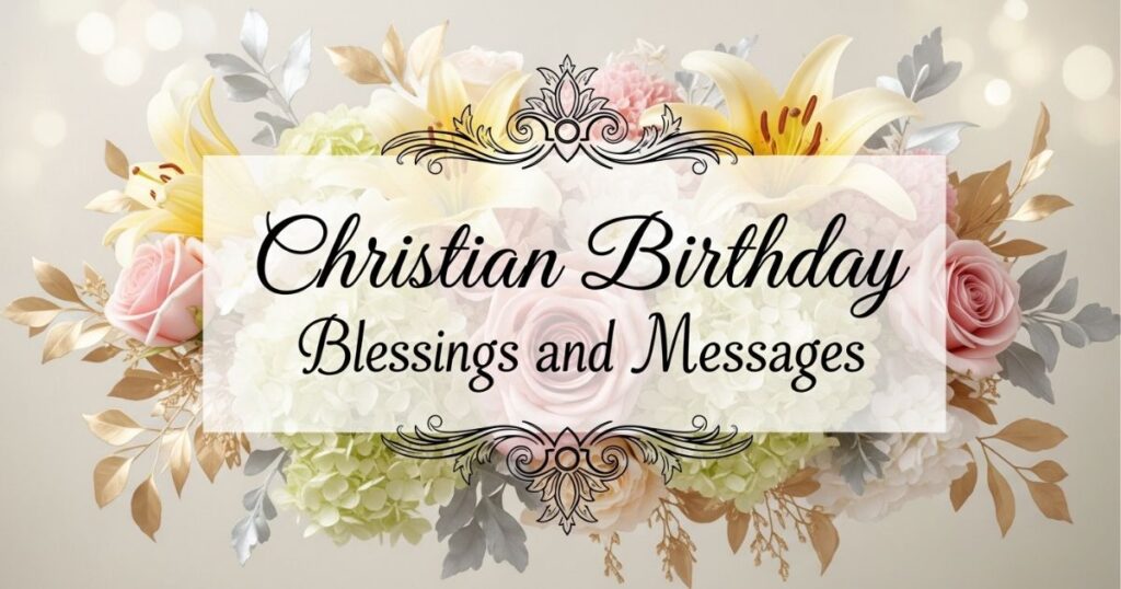 Christian Birthday Blessings and Messages
