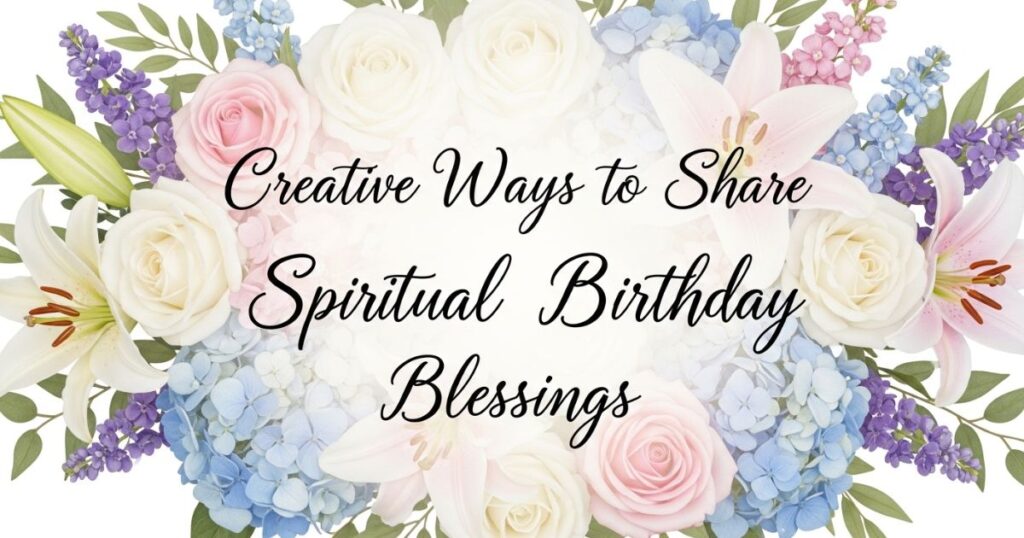Creative Ways to Share Spiritual Birthday Blessings