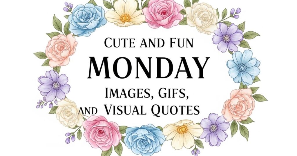 Cute and Fun Monday Images, GIFs, and Visual Quotes