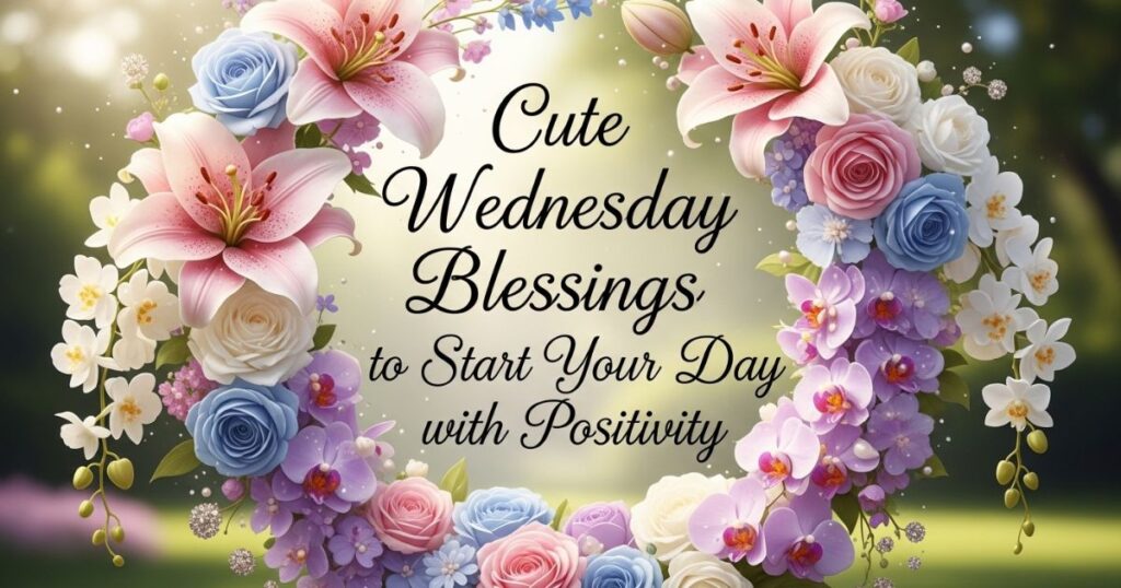 Cute Wednesday Blessings to Start Your Day with Positivity