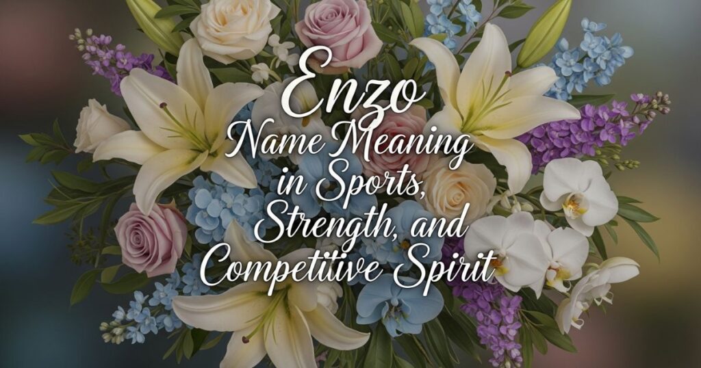 Enzo Name Meaning in Sports, Strength, and Competitive Spirit