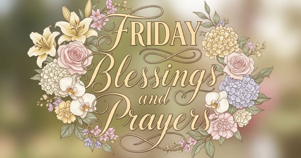 Friday Blessings and Prayers