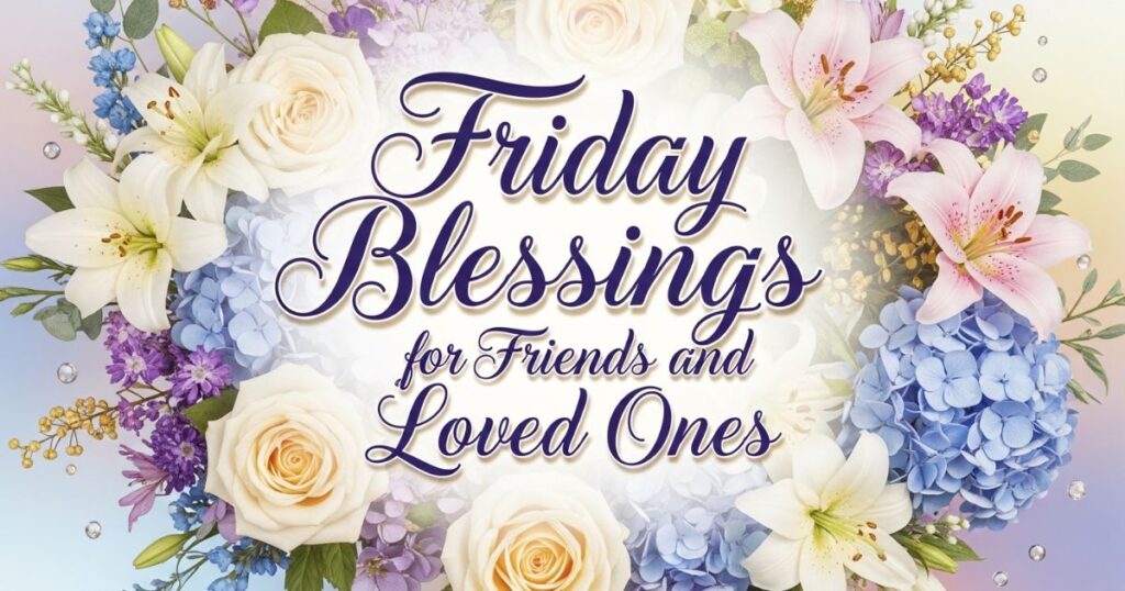 Friday Blessings for Friends and Loved Ones