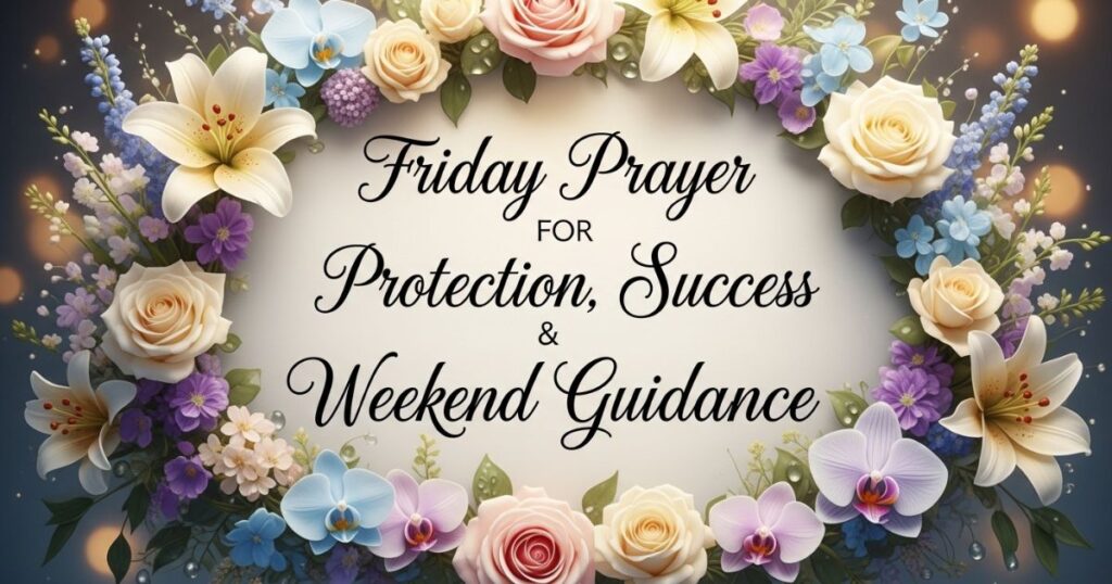 Friday Prayer for Protection, Success & Weekend Guidance