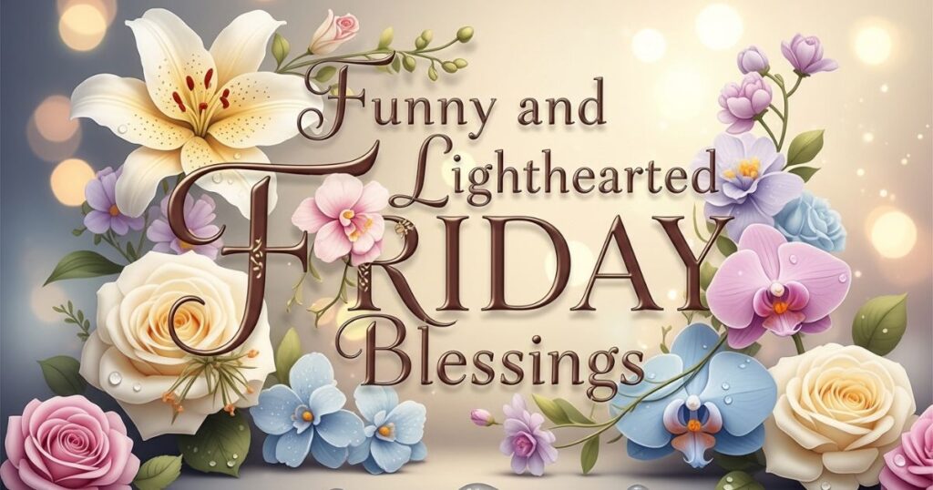 Funny and Lighthearted Friday Blessings