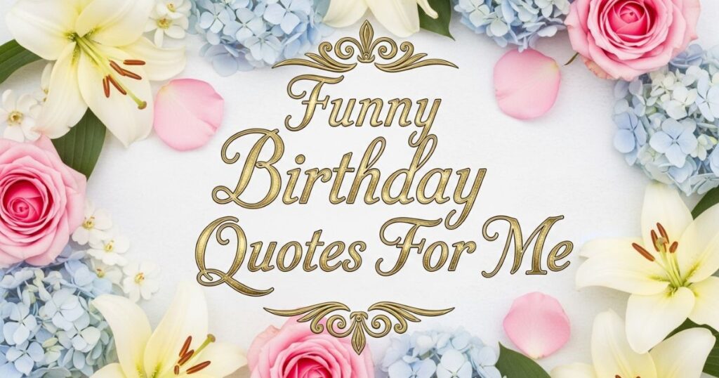 Funny Birthday Quotes For Me