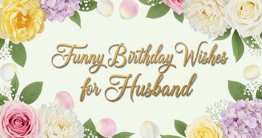 Funny Birthday Wishes for Husband