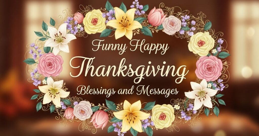 Funny Happy Thanksgiving Blessings and Messages