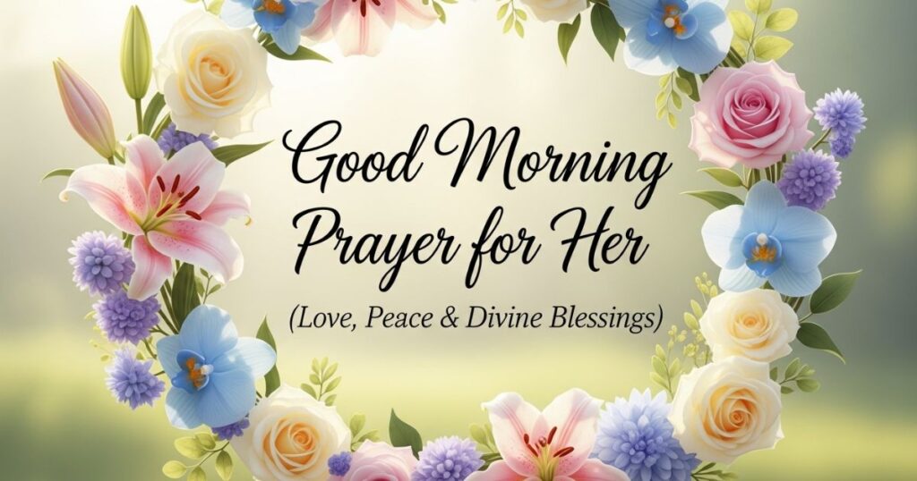Good Morning Prayer for Her (Love, Peace & Divine Blessings)