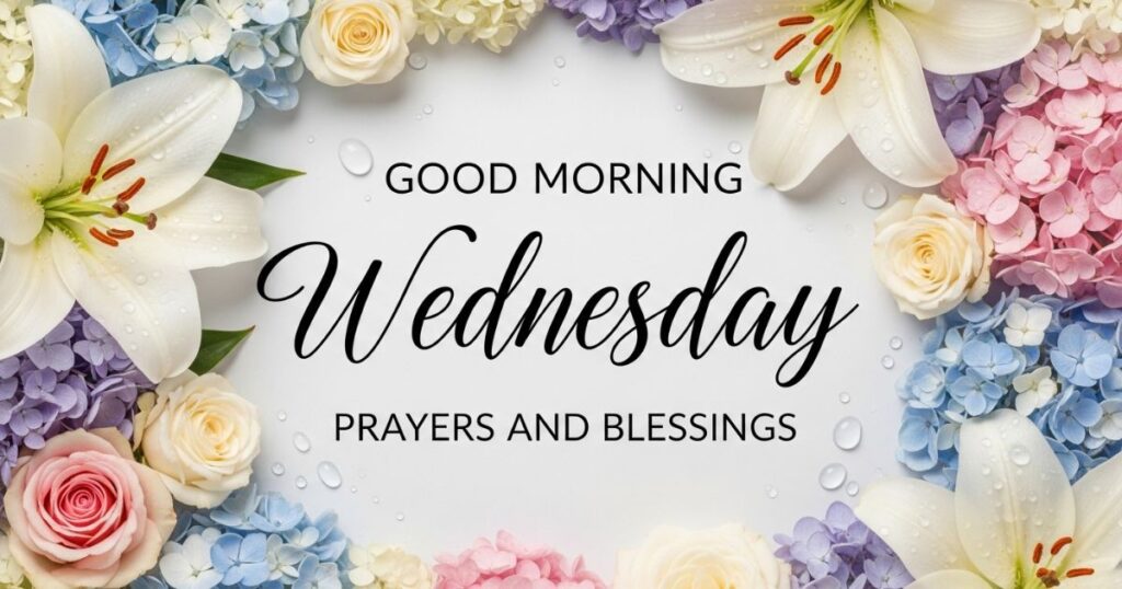 Good Morning Wednesday Prayers and Blessings