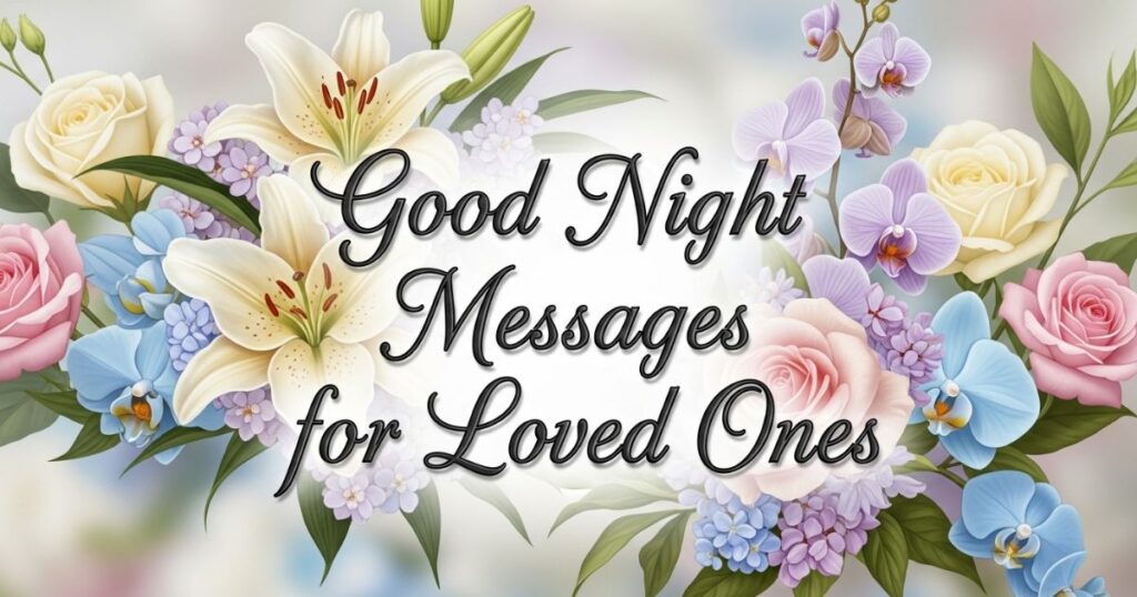 Good Night Messages for Loved Ones