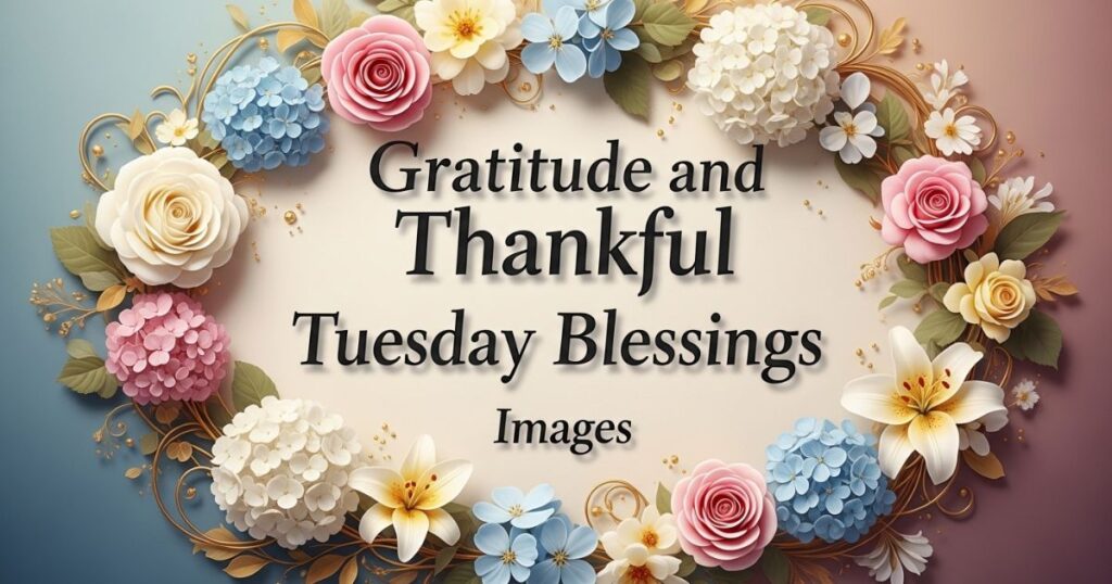 Gratitude and Thankful Tuesday Blessings Images