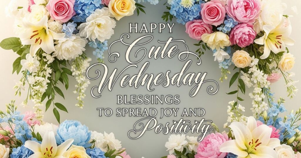 Happy Cute Wednesday Blessings to Spread Joy and Positivity