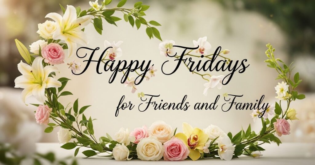 Happy Friday Blessings for Friends and Family