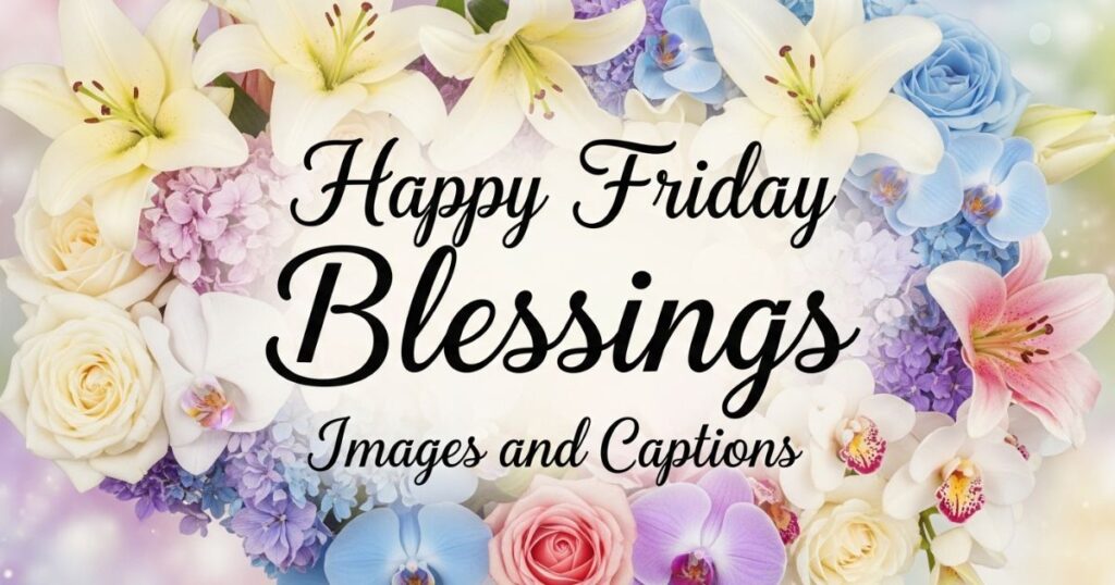 Happy Friday Blessings Images and Captions
