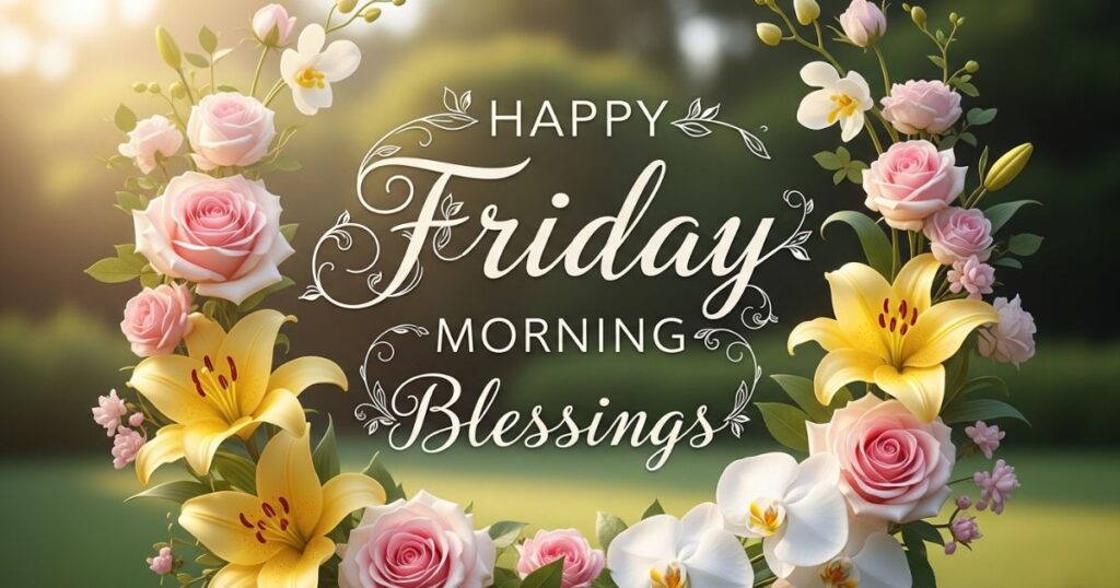 Happy Friday Morning Blessings