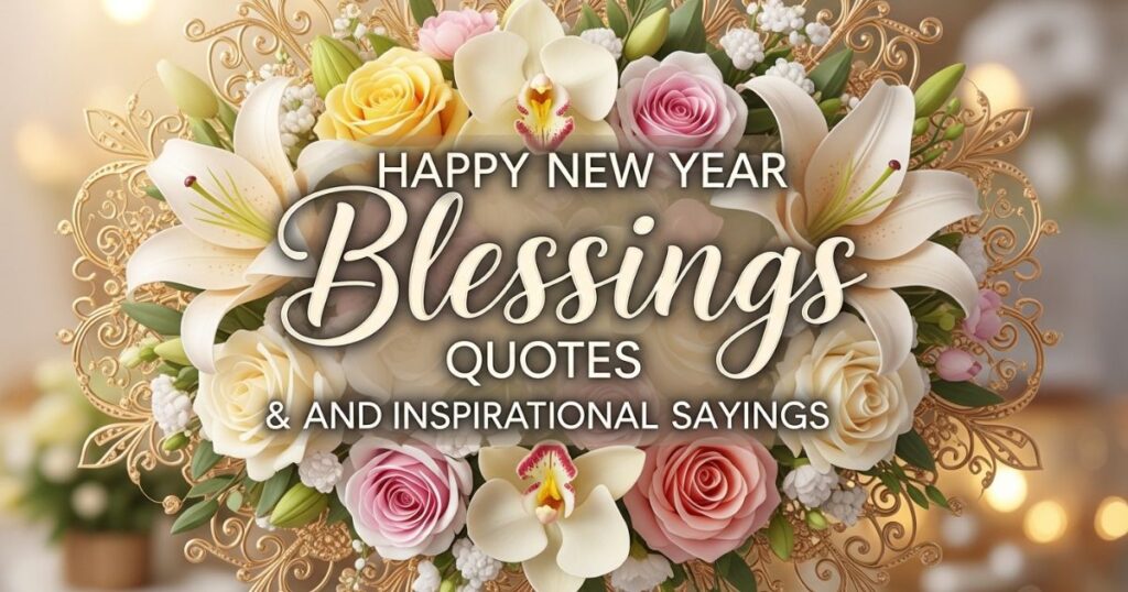 Happy New Year Blessings Quotes and Inspirational Sayings
