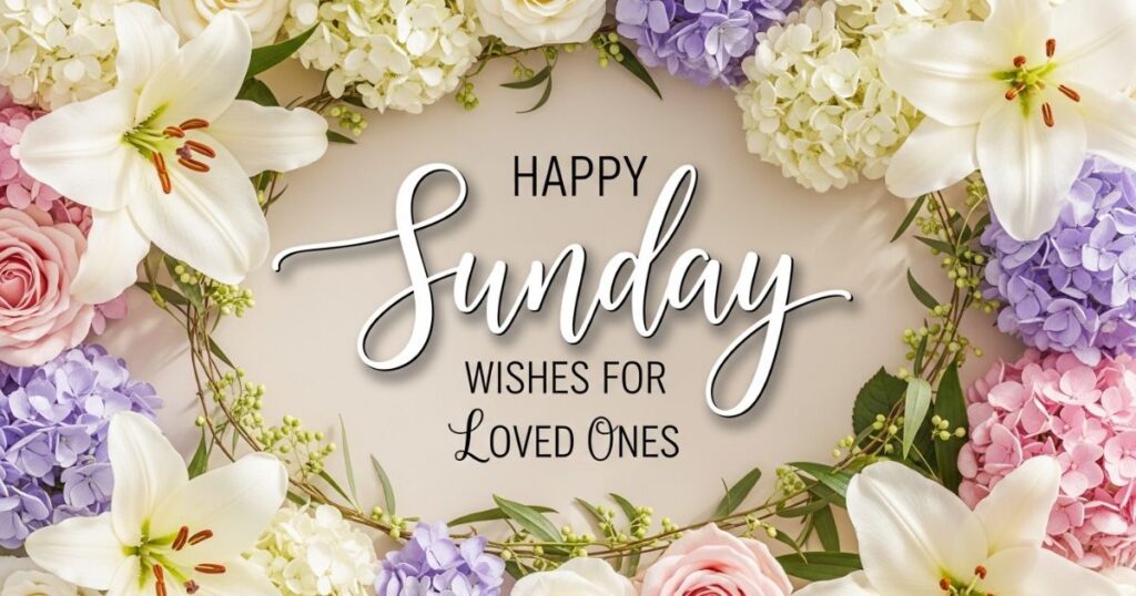 Happy Sunday Wishes for Loved Ones