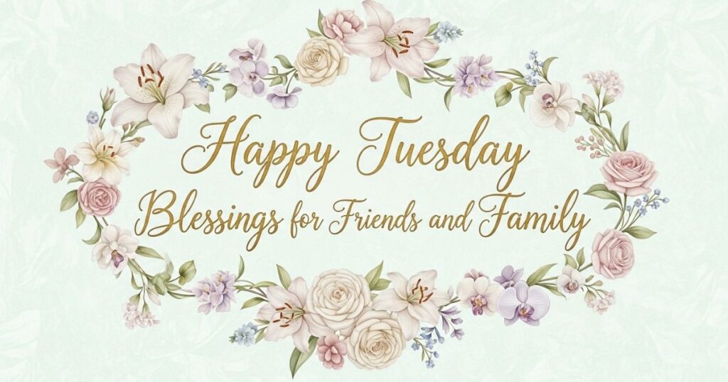 Happy Tuesday Blessings for Friends and Family
