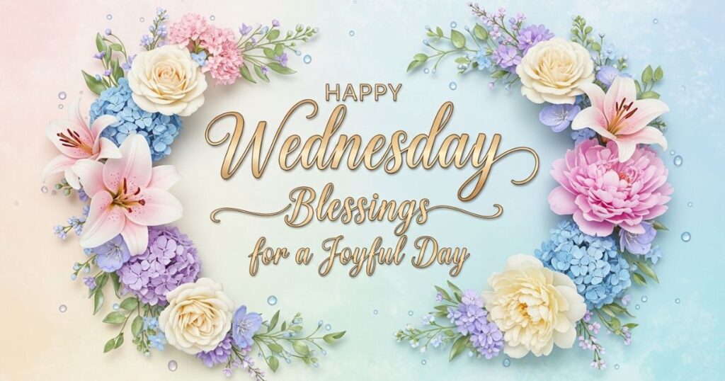 Happy Wednesday Blessings for a Joyful Day