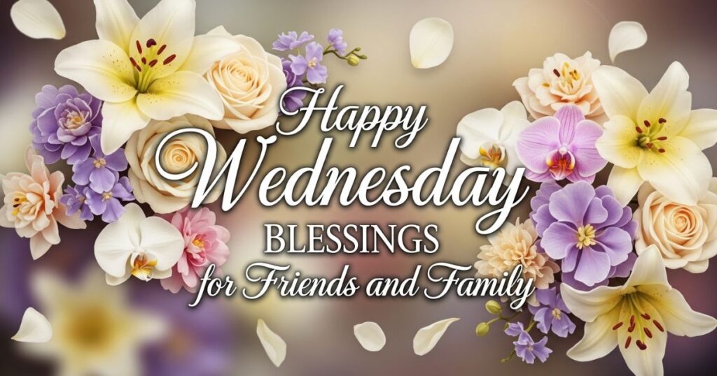 Happy Wednesday Blessings for Friends and Family