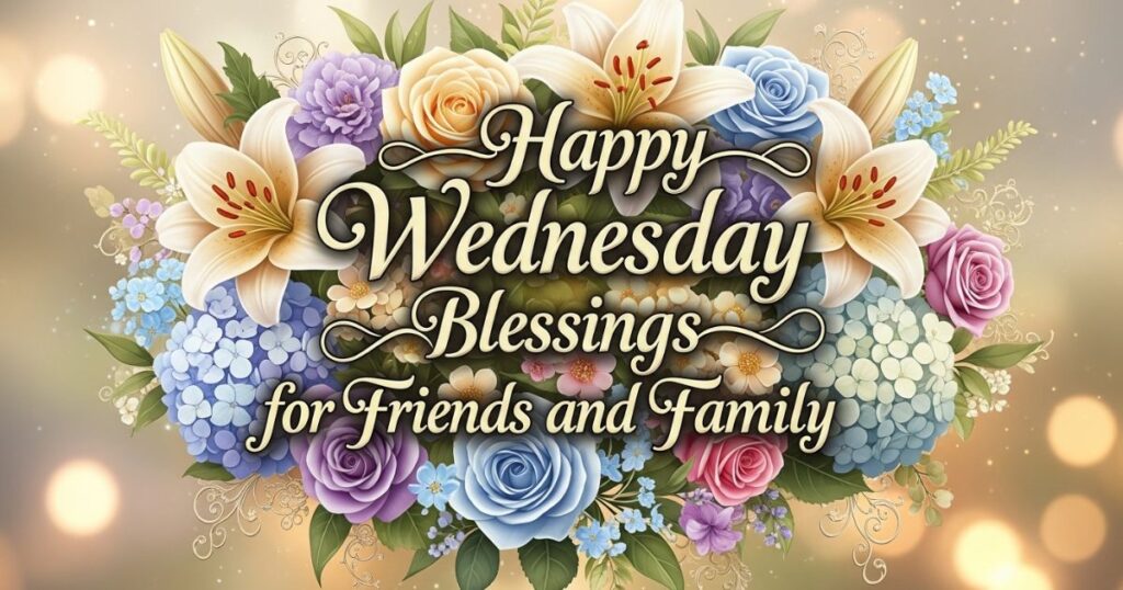 Happy Wednesday Blessings for Friends and Family