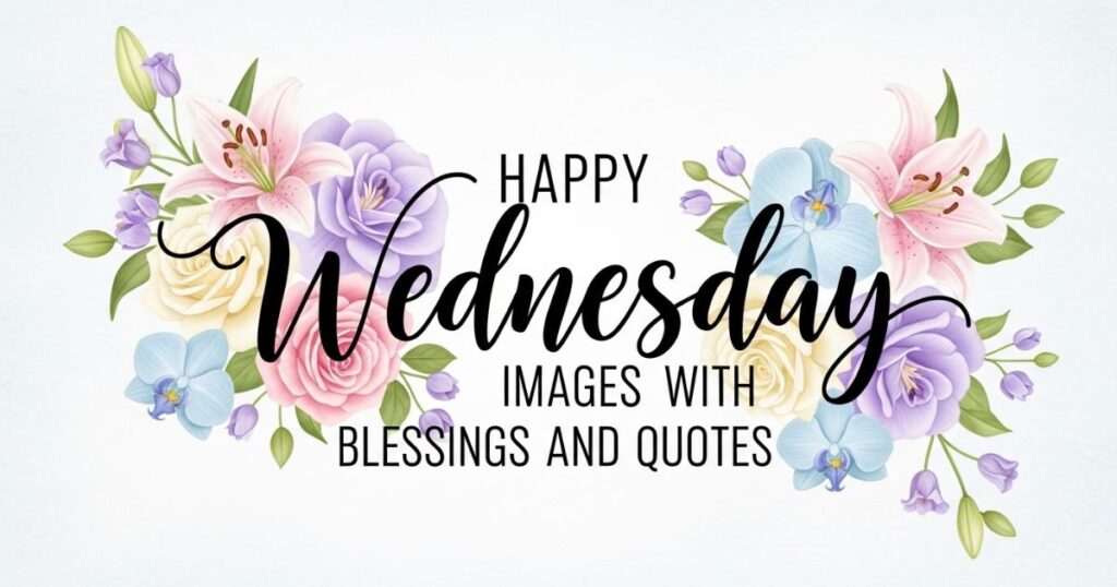 Happy Wednesday Images with Blessings and Quotes