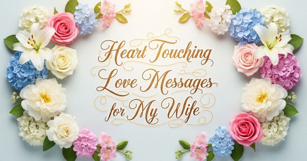Heart Touching Love Messages for My Wife