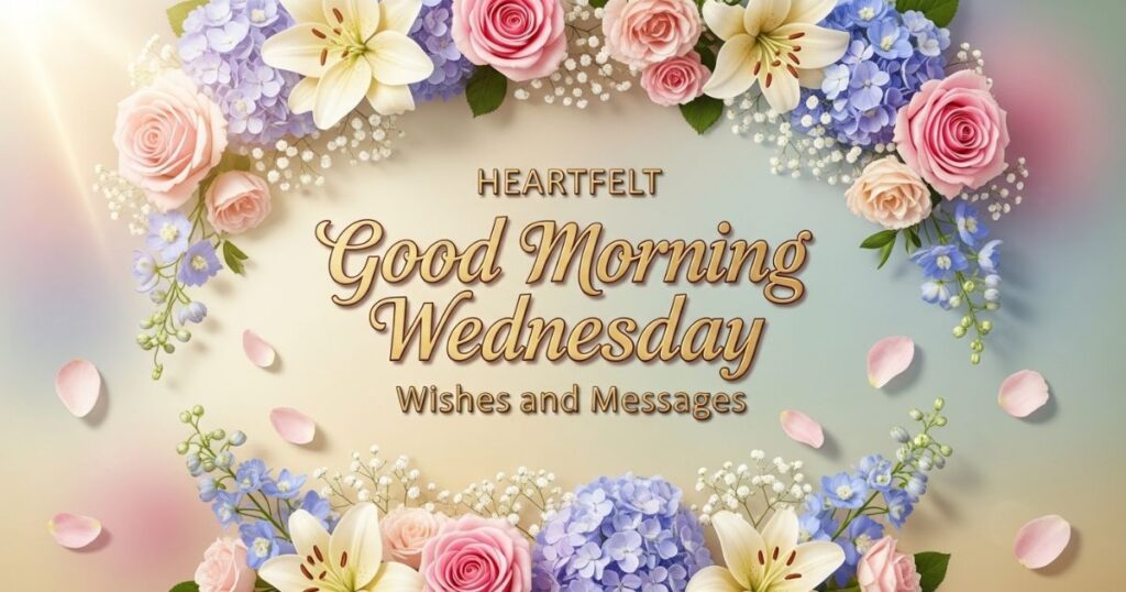 Heartfelt Good Morning Wednesday Wishes and Messages