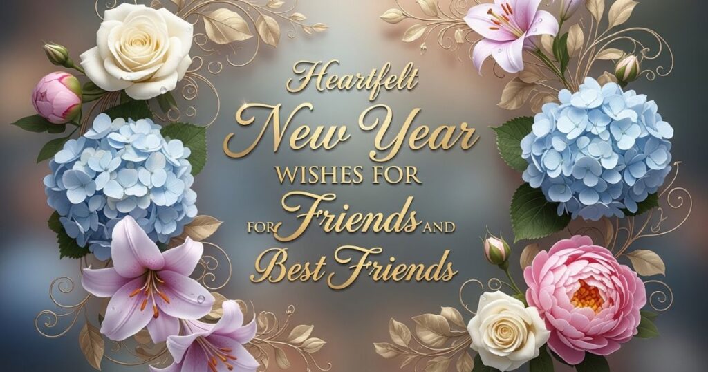 Heartfelt New Year Wishes for Friends and Best Friends