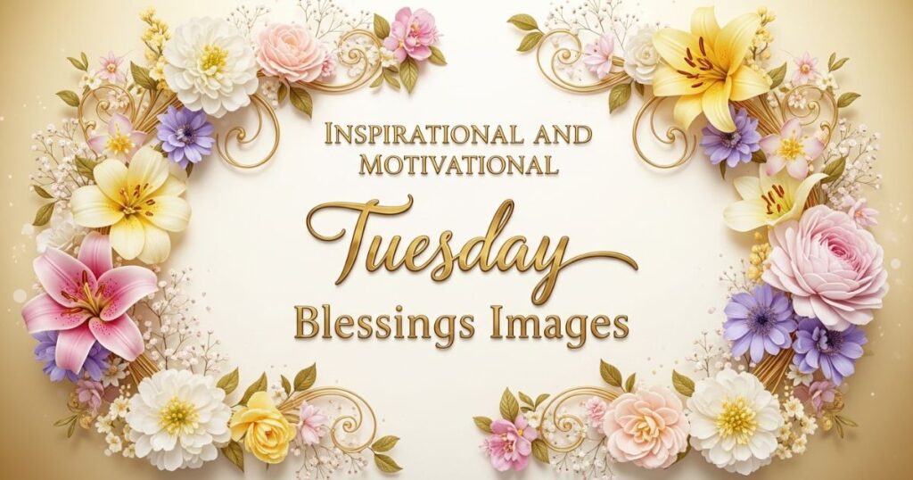Inspirational and Motivational Tuesday Blessings Images