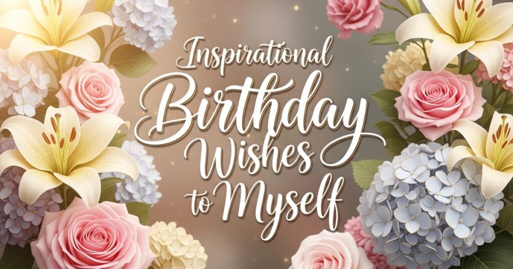 Inspirational Birthday Wishes to Myself