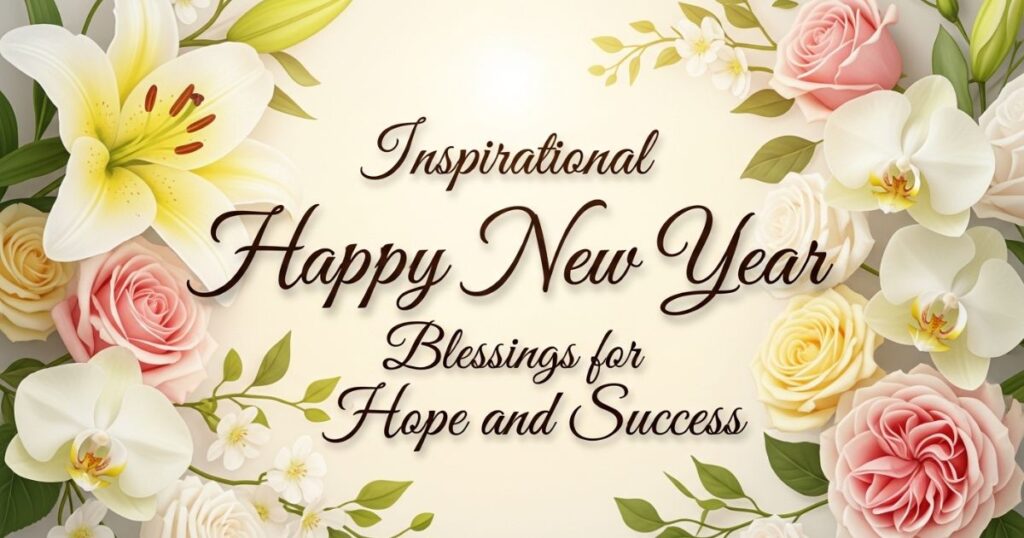Inspirational Happy New Year Blessings for Hope and Success