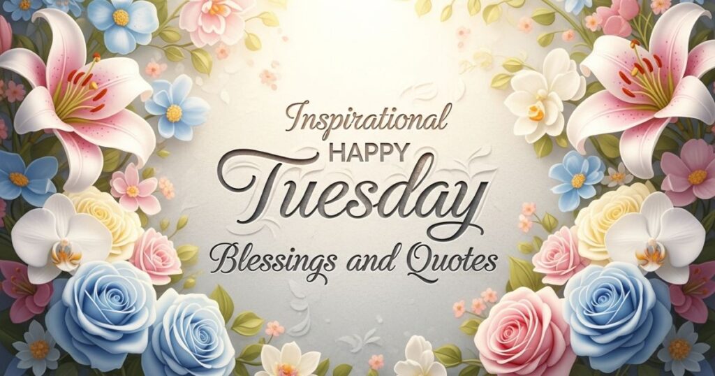 Inspirational Happy Tuesday Blessings and Quotes