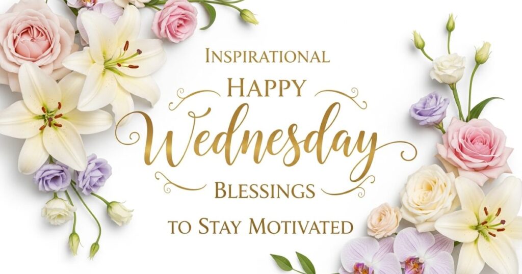 Inspirational Happy Wednesday Blessings to Stay Motivated
