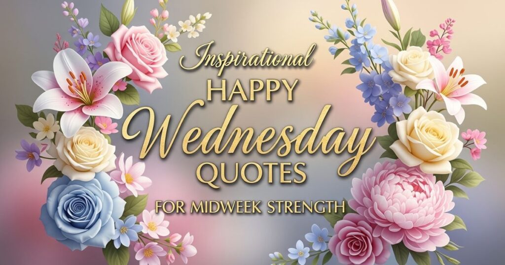 Inspirational Happy Wednesday Quotes for Midweek Strength