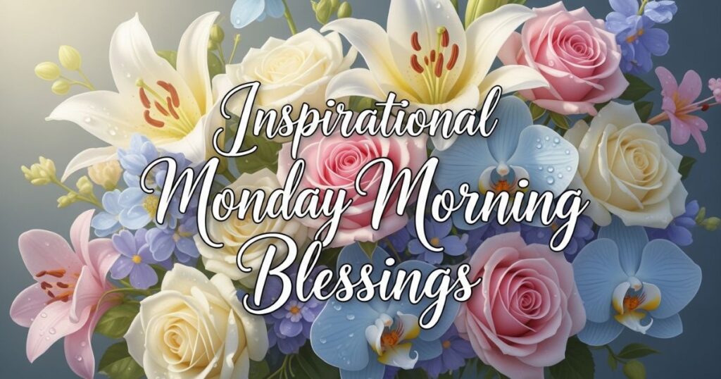 Inspirational Monday Morning Blessings
