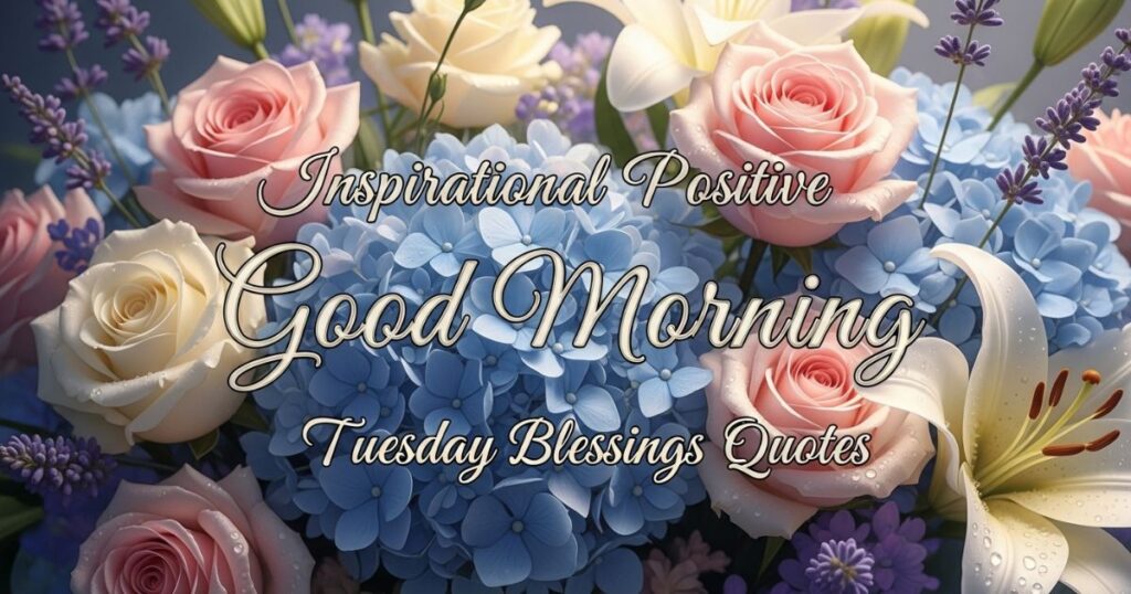 Inspirational Positive Good Morning Tuesday Blessings Quotes