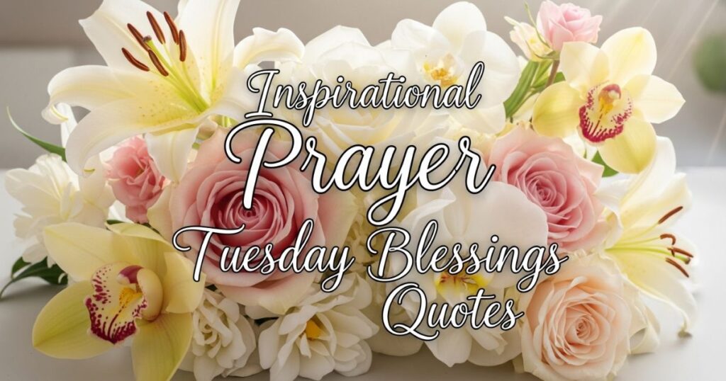 Inspirational Prayer Tuesday Blessings Quotes