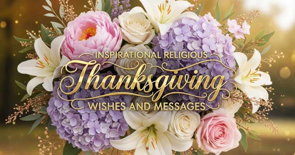 Inspirational Religious Thanksgiving Wishes and Messages