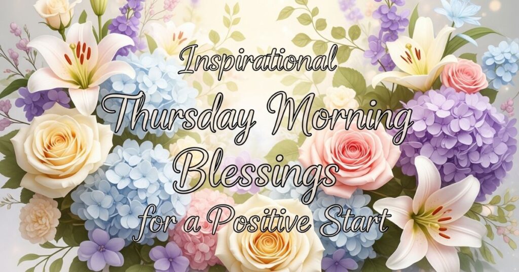 Inspirational Thursday Morning Blessings for a Positive Start