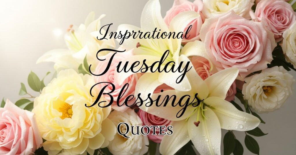 Inspirational Tuesday Blessings Quotes
