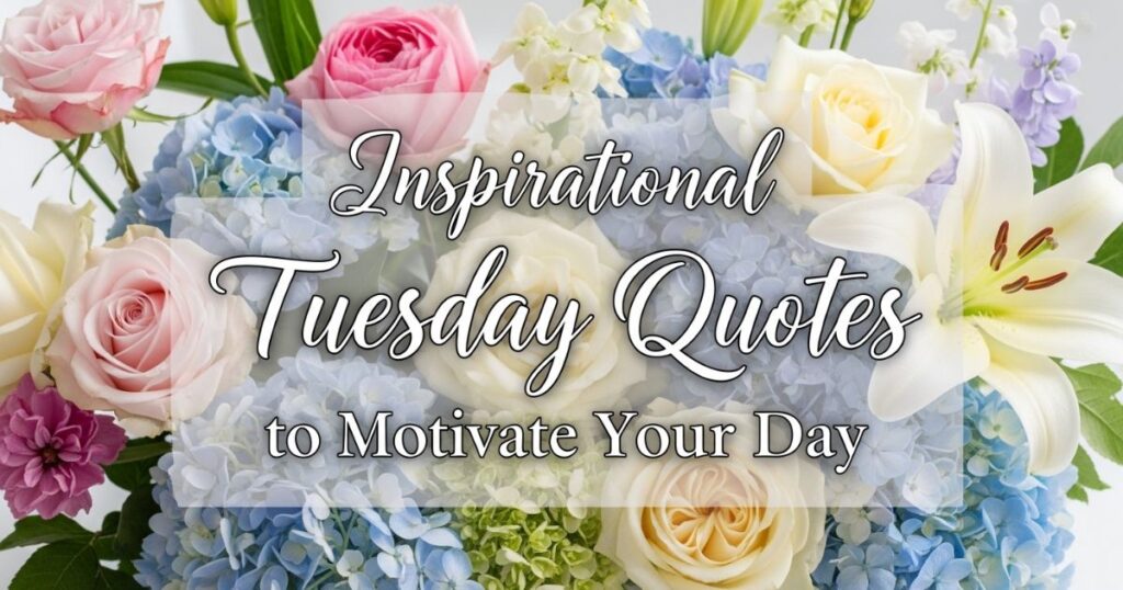 Inspirational Tuesday Quotes to Motivate Your Day