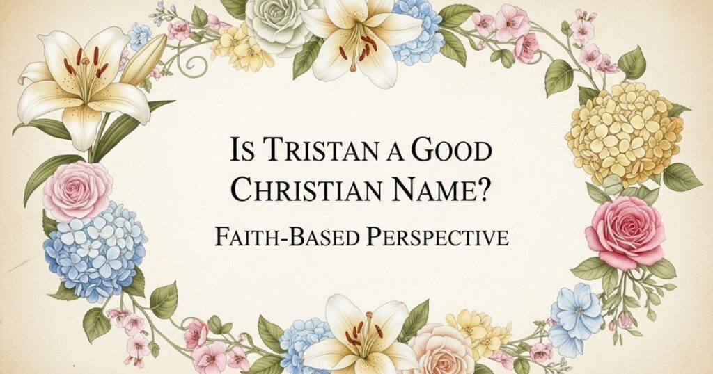 Is Tristan a Good Christian Name? Faith-Based Perspective